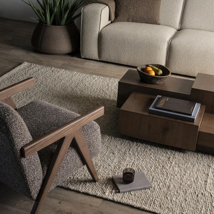 Salontafel Quinten | Bruin Eiken Fineer