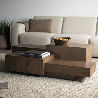 Salontafel Quinten | Bruin Eiken Fineer