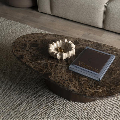 Salontafel Bradley | Bruin Marmer