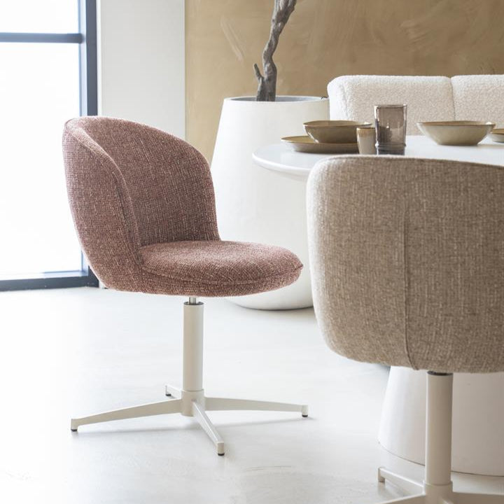 Eetkamerstoel Molly | Rood Stof