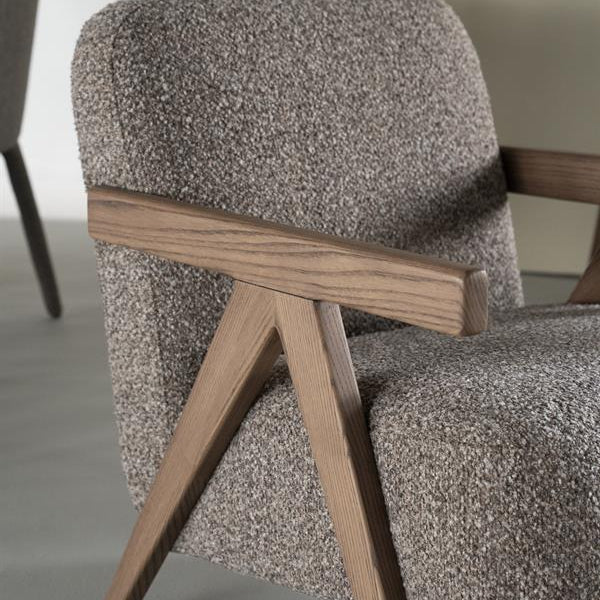 Fauteuil Francis | Stof & essenhout