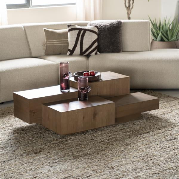 Salontafel Quinten | Bruin Eiken Fineer