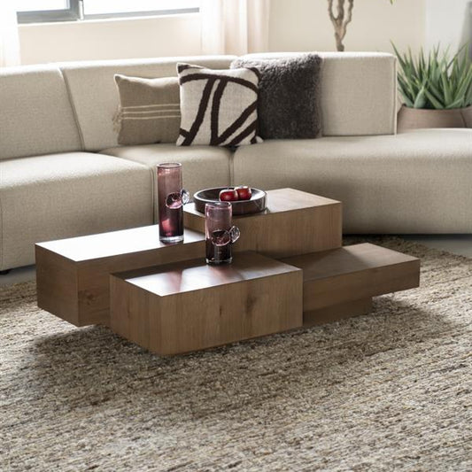 Salontafel Quinten | Bruin Eiken Fineer