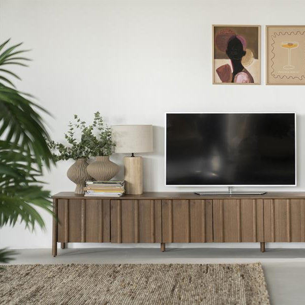 Tv-meubel Jake | Bruin Eikenhout