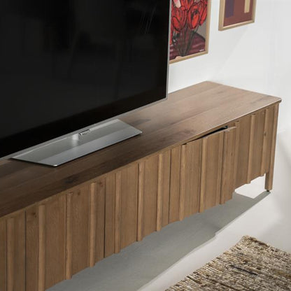 Tv-meubel Jake | Bruin Eikenhout