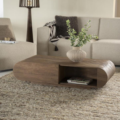 Salontafel King | Bruin Mango hout & mango fineer