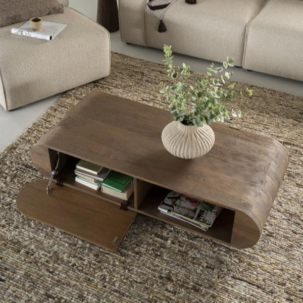 Salontafel King | Bruin Mango hout & mango fineer