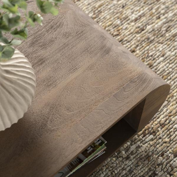 Salontafel King | Bruin Mango hout & mango fineer