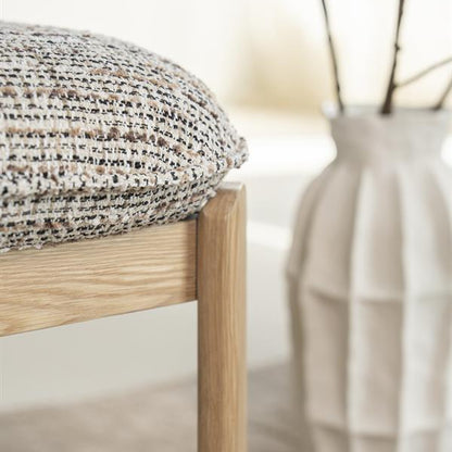 Poef Lottie | Taupe Stof