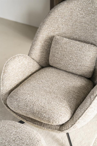 Fauteuil Ryan | Beige Zora