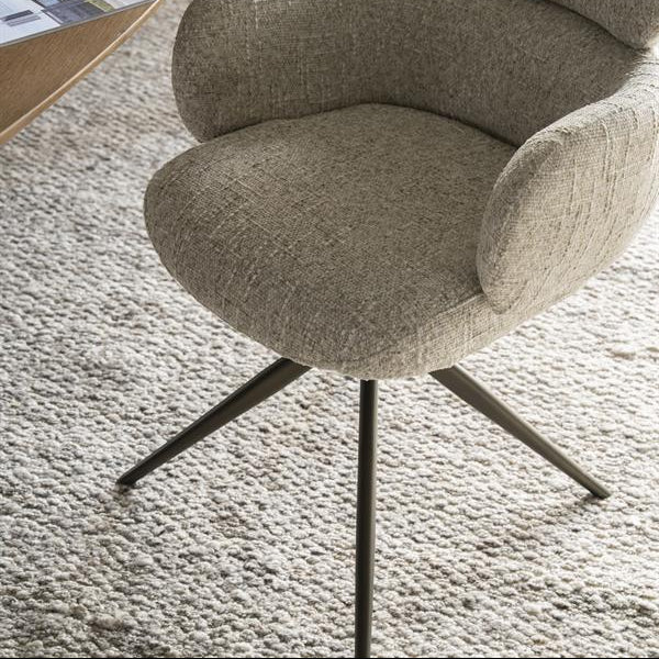 Eetkamerstoel Darcio | Taupe Stof