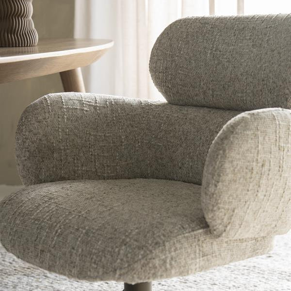 Eetkamerstoel Darcio | Taupe Stof