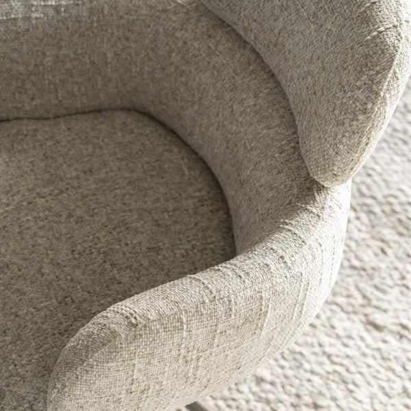 Eetkamerstoel Darcio | Beige Stof