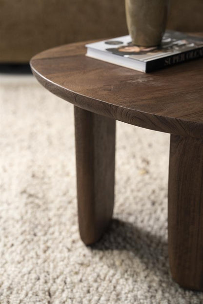 Salontafel Maud | Naturel Mangohout | Small — Detail