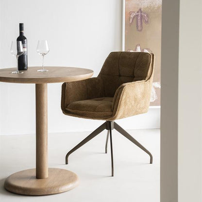 Restauranttafel Florent |  Rond | Naturel Mangohout