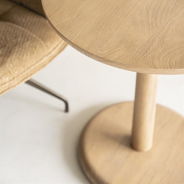 Restauranttafel Florent |  Rond | Naturel Mangohout