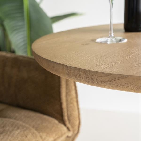 Restauranttafel Florent |  Rond | Naturel Mangohout