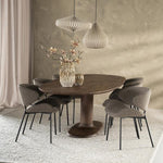 Eettafel Coco | Deens Ovaal | Lichtbruin Mangohout