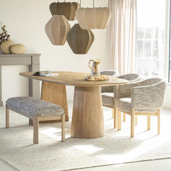 Eetkamerbank Lottie | Stof