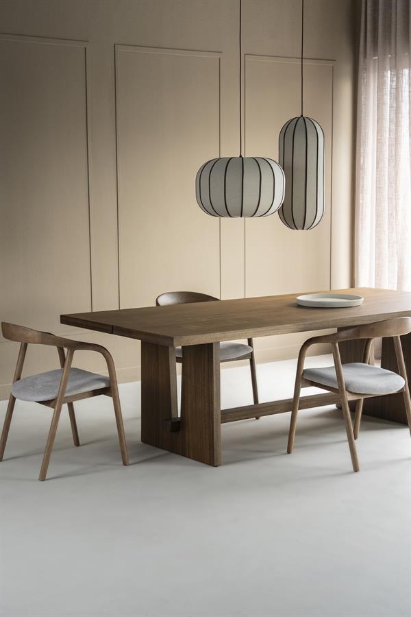 Eettafel Lira bruin mdf 240 x 110 cm
