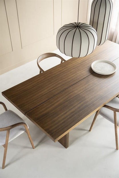 Eettafel Lira bruin mdf 240 x 110 cm