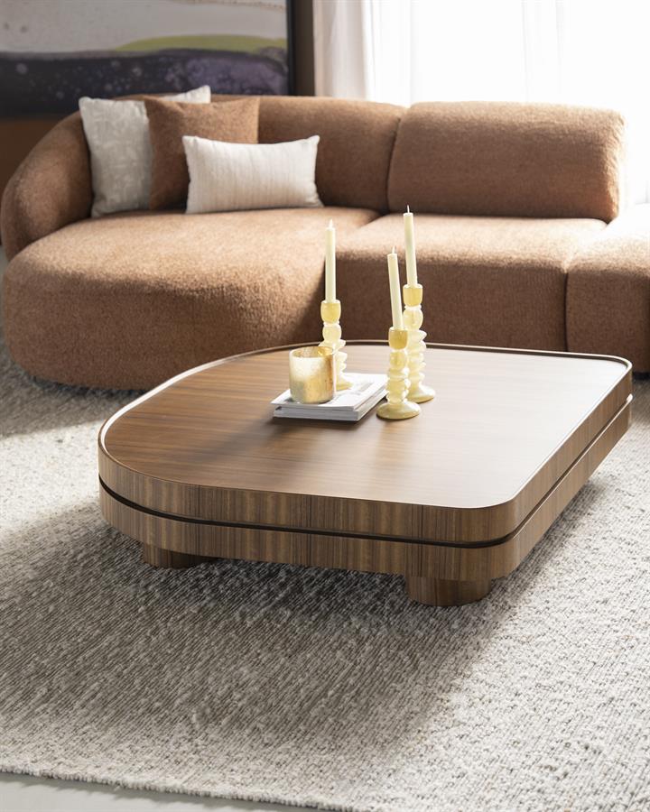 Salontafel Arcus bruin mdf
