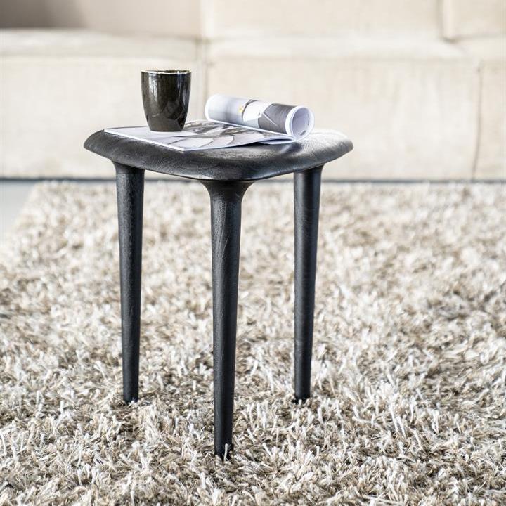 Bijzettafel Jiska | Zwart Mangohout