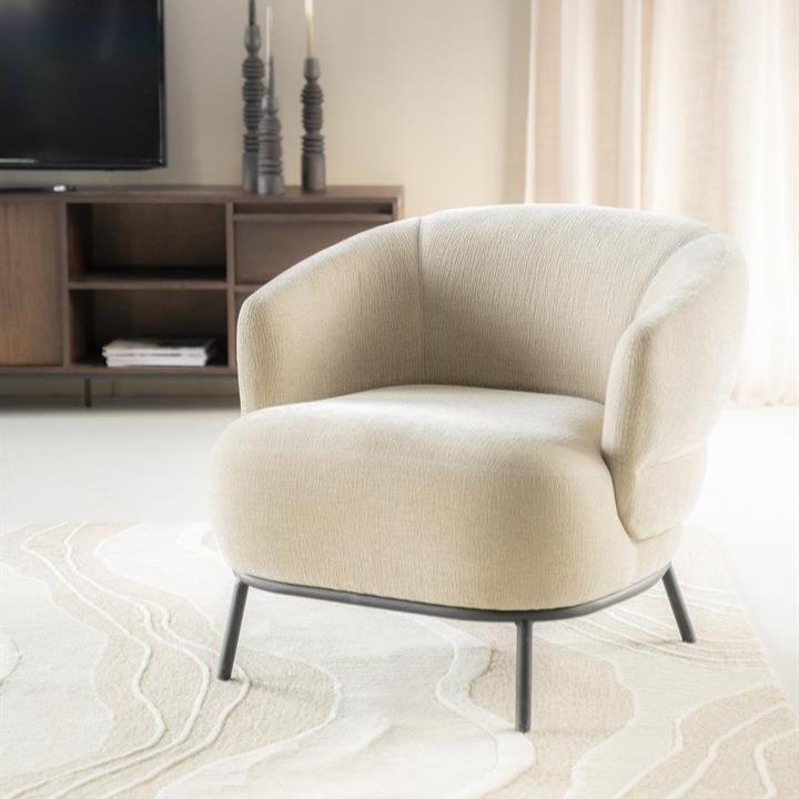 Fauteuil David | Polyester | Met Armleuning