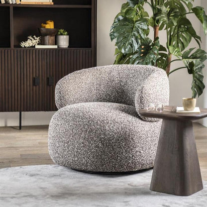 Fauteuil Maeve | Taupe Stof
