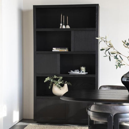 Kast Helsinki | Zwart Eikenhout