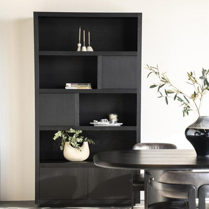 Kast Helsinki | Zwart Eikenhout