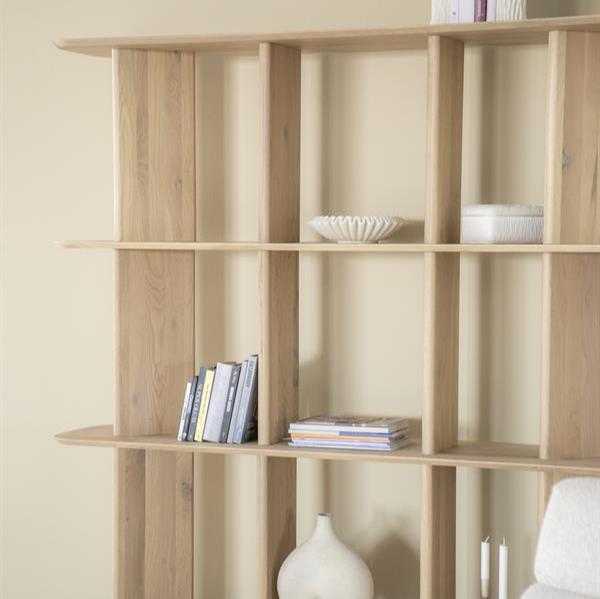 Boekenkast Ty | Eikenhout