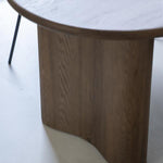 Eettafel Josh | Eikenhout | Organische Vorm