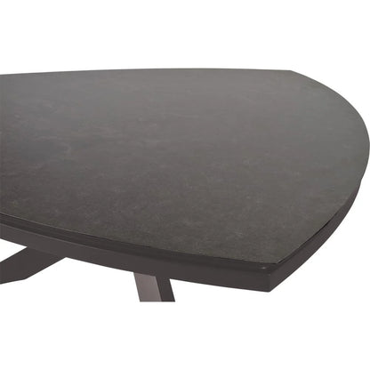 Tuintafel Mojito Driehoek | Beige Aluminium