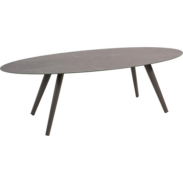 Tuintafel Mojito Ovaal | Beige Aluminium