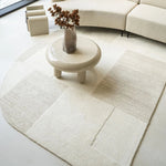 Vloerkleed Contour | Wit Wol