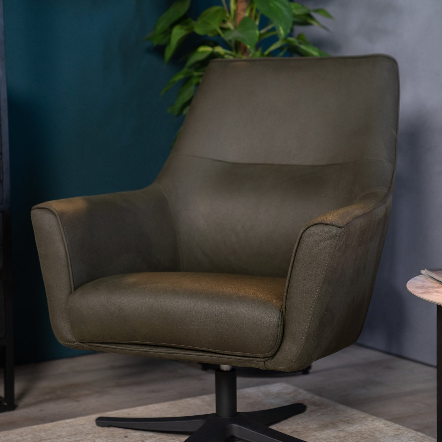 Fauteuil Tod Microvezel Army