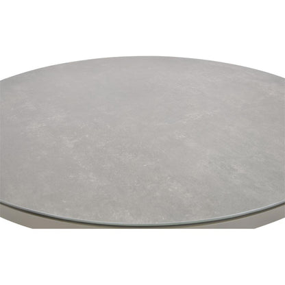 Tuintafel Mojito Rond L | Beige Aluminium