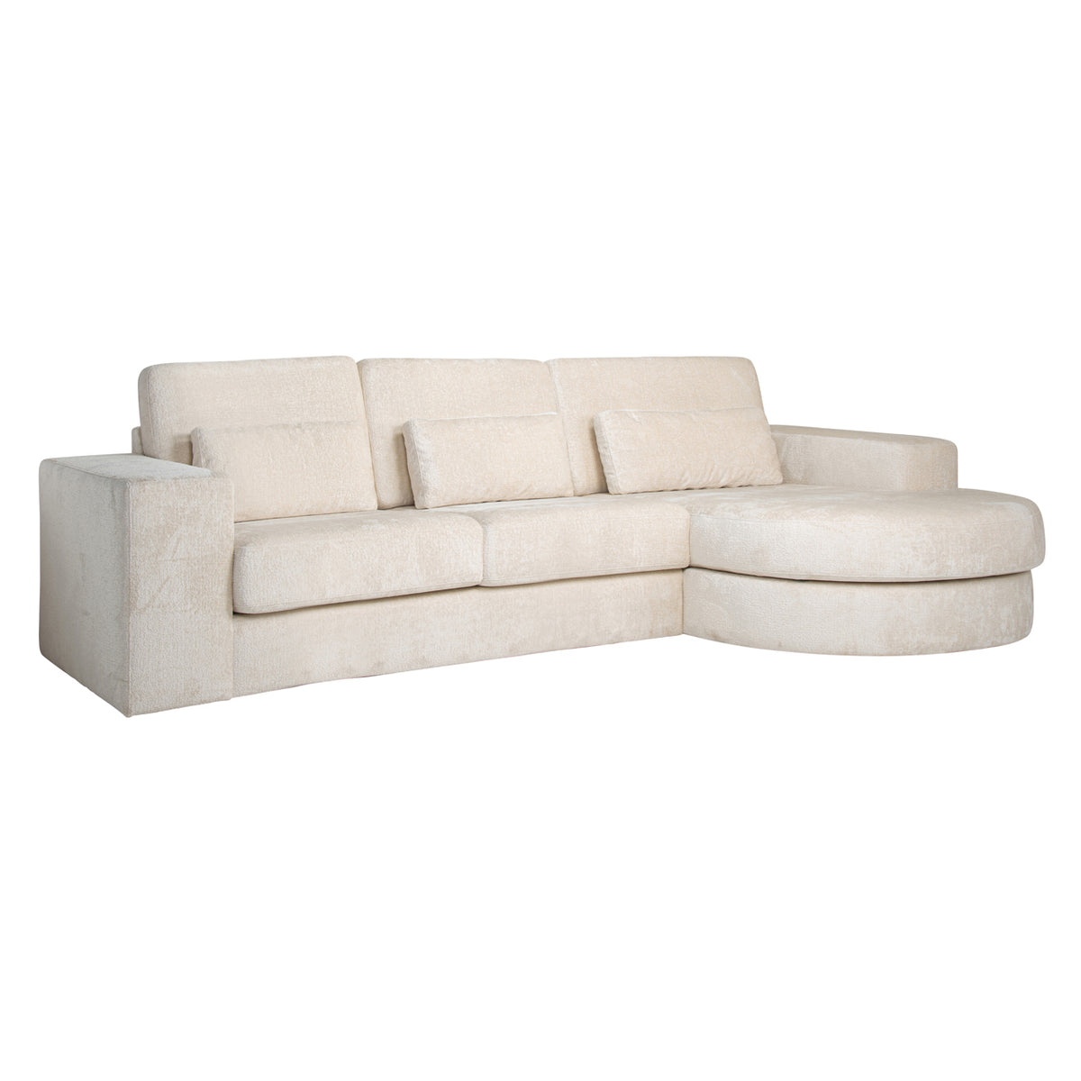 Bank Felix | White Chenille