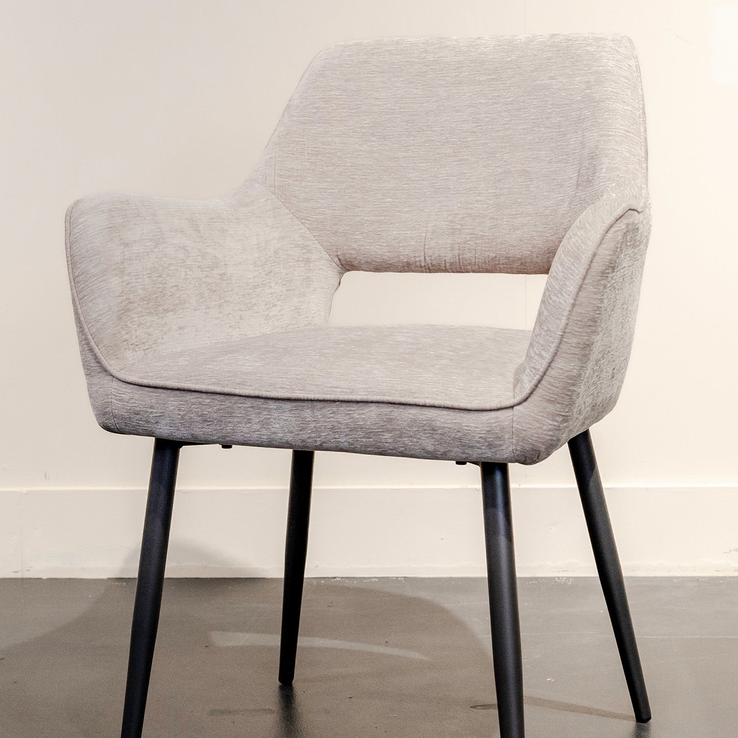 Eetkamerstoel Fallax | Cream Stof