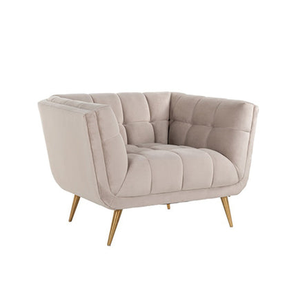 Fauteuil Huxley | Beige Velvet