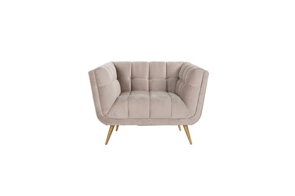 Fauteuil Huxley | Beige Velvet