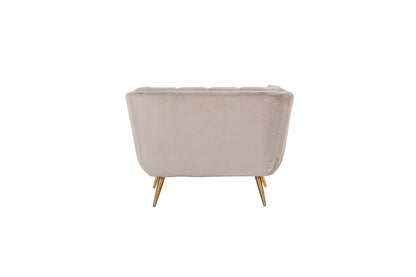 Fauteuil Huxley | Beige Velvet