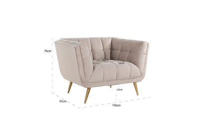 Fauteuil Huxley | Velvet