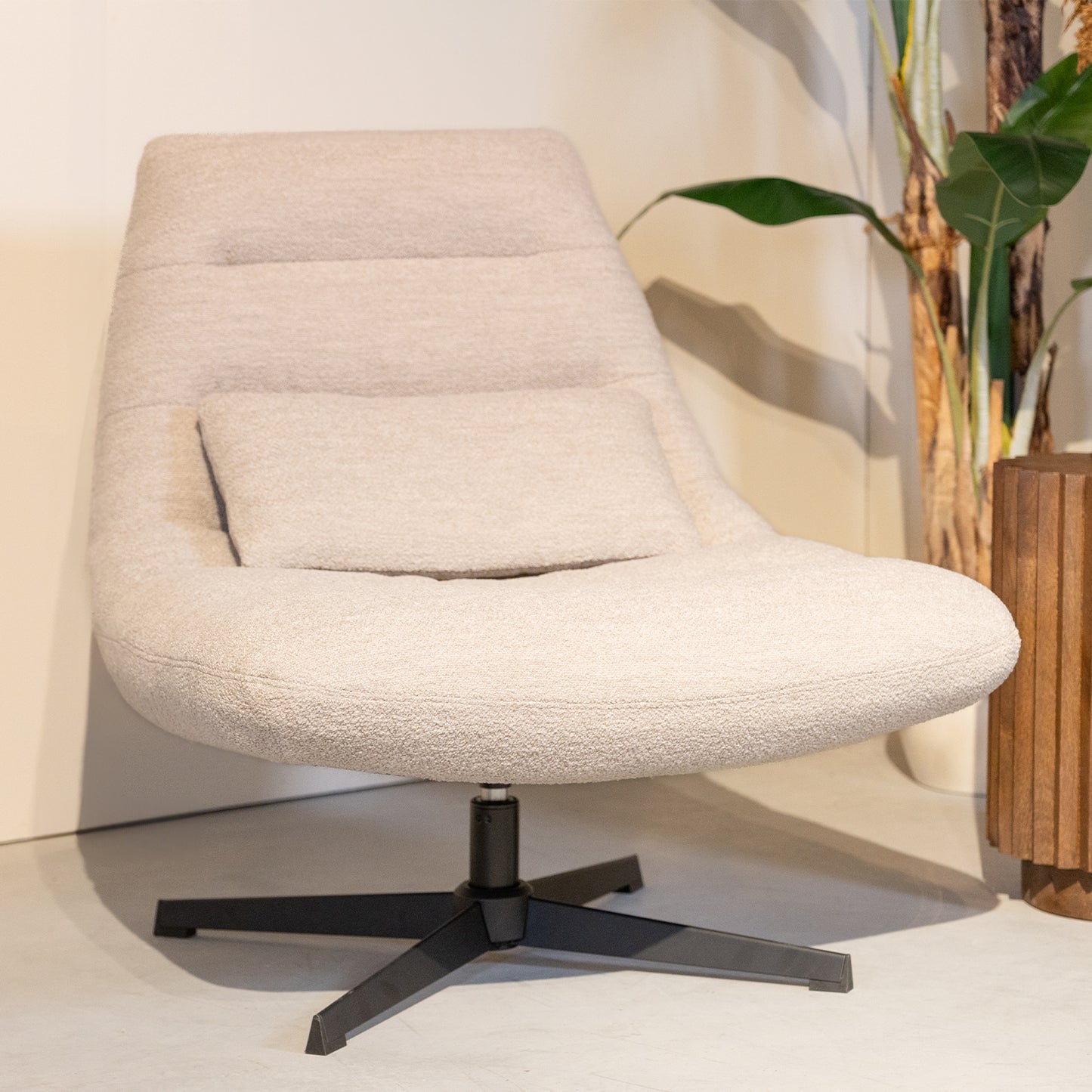 Fauteuil Nox | Naturel Bouclé