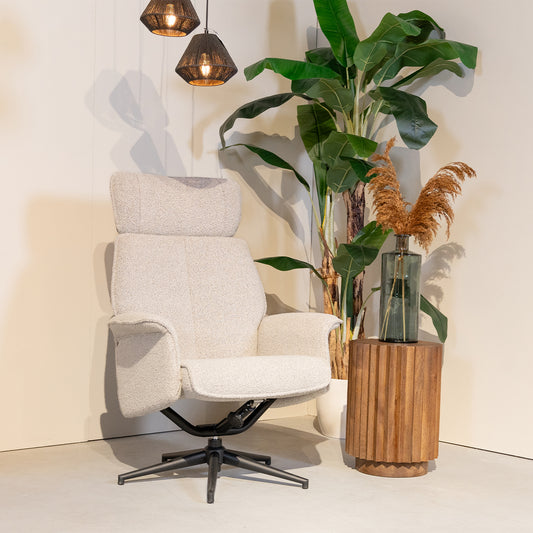 Relaxfauteuil Verdal | Naturel Bouclé