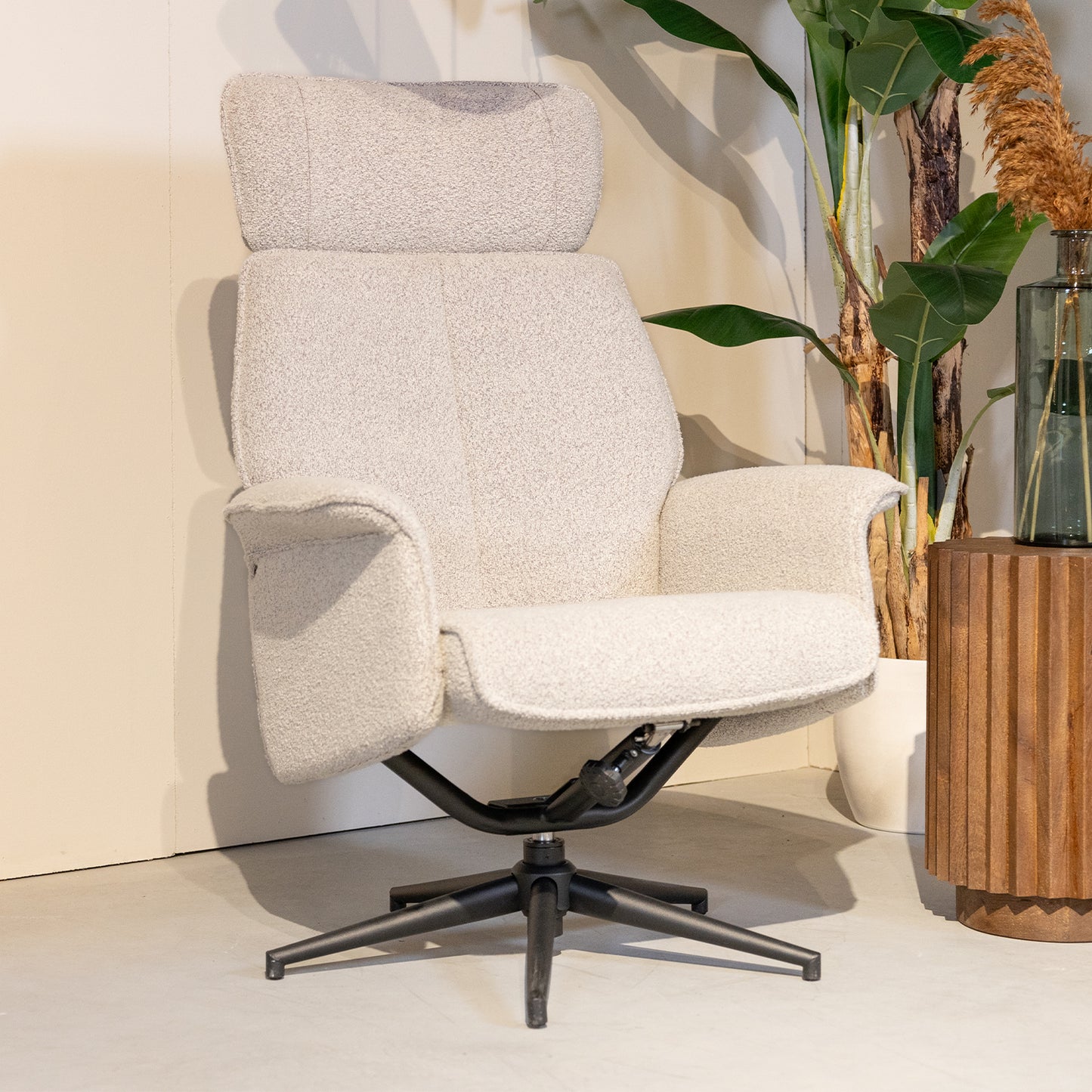 Relaxfauteuil Verdal | Naturel Bouclé
