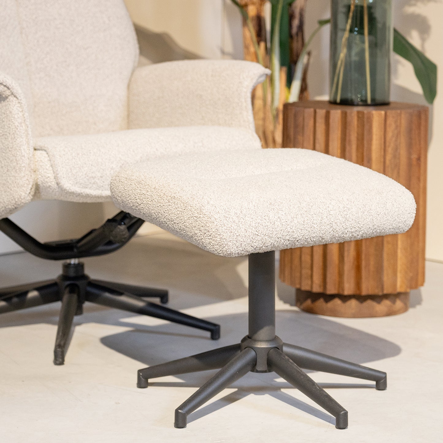 Relaxfauteuil Verdal | Naturel Bouclé