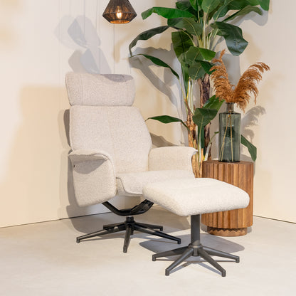 Relaxfauteuil Verdal | Naturel Bouclé