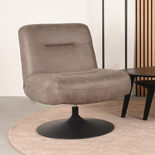 Fauteuil Eli | Taupe Microvezel